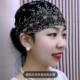 Western-style Four Seasons Embroidered Embroidered White Hair Flower Baotou Fashion Lace Hair Hat Women's New Headscarf