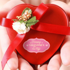 整卷新款不乾膠標籤貼禮盒信封包裝貼紙生日情人節送禮裝飾標籤貼