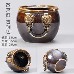 烟灰缸客厅烟灰缸高级感网红陶瓷大烟灰缸烟灰缸高端大气上档次