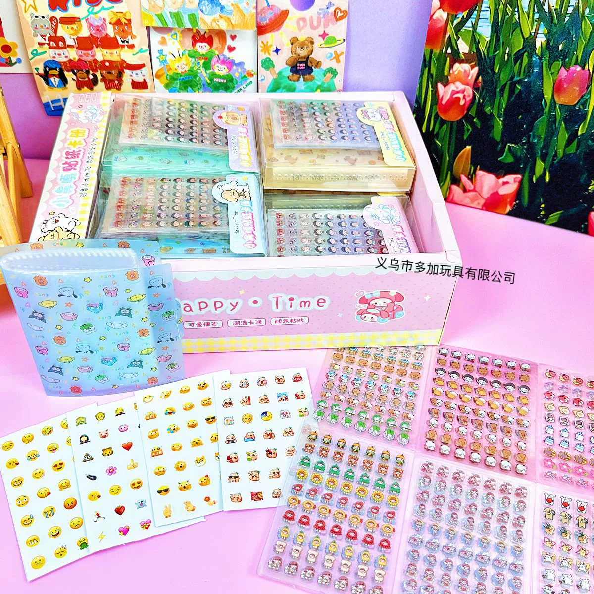 Маленькая наклейка на нос в штучной упаковке, книжная мини-прозрачная универсальная наклейка, милая и портативная случайная наклейка для справочника