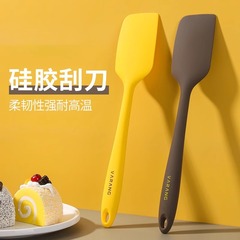 耐高温大型一体式ソフトスクレーパーシリコンケーキスクレーパー家庭用クリームナイフ攪拌ナイフ焙煎ツール