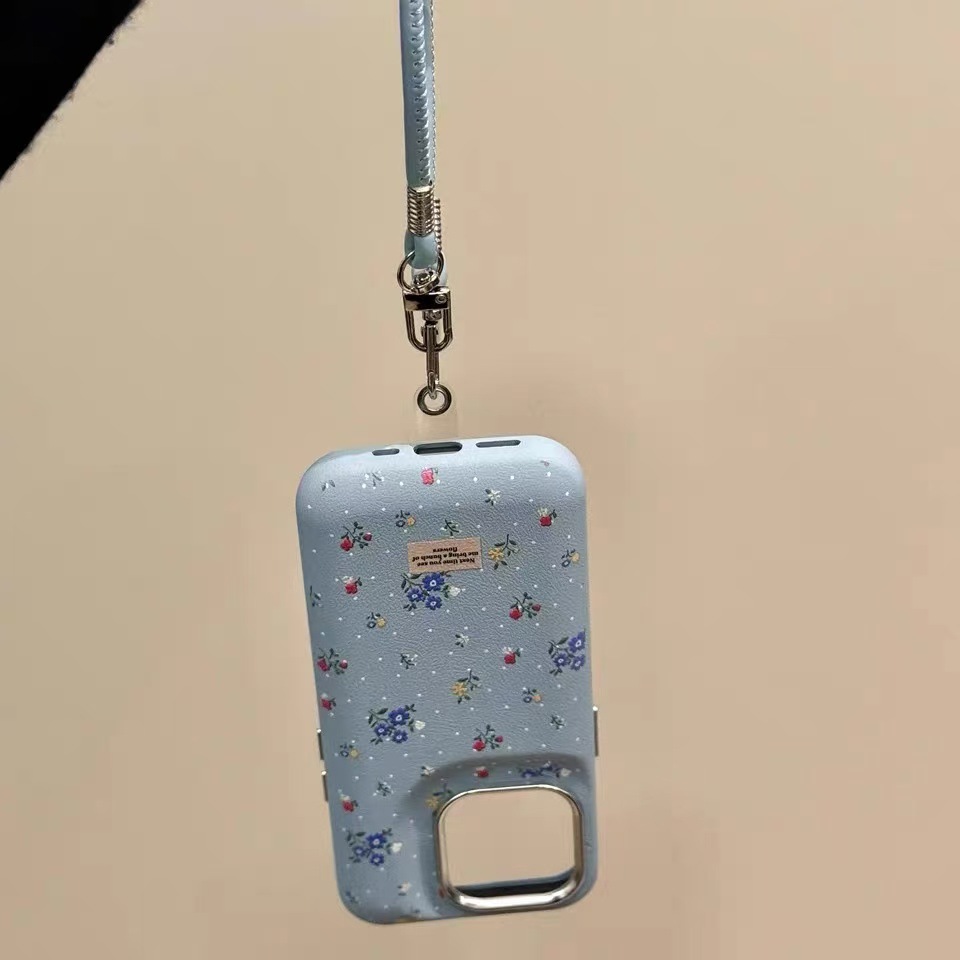 Pantalla completa pequeña floral para iPhone16promax funda para teléfono móvil Apple 15 14promax nuevo 13/14p