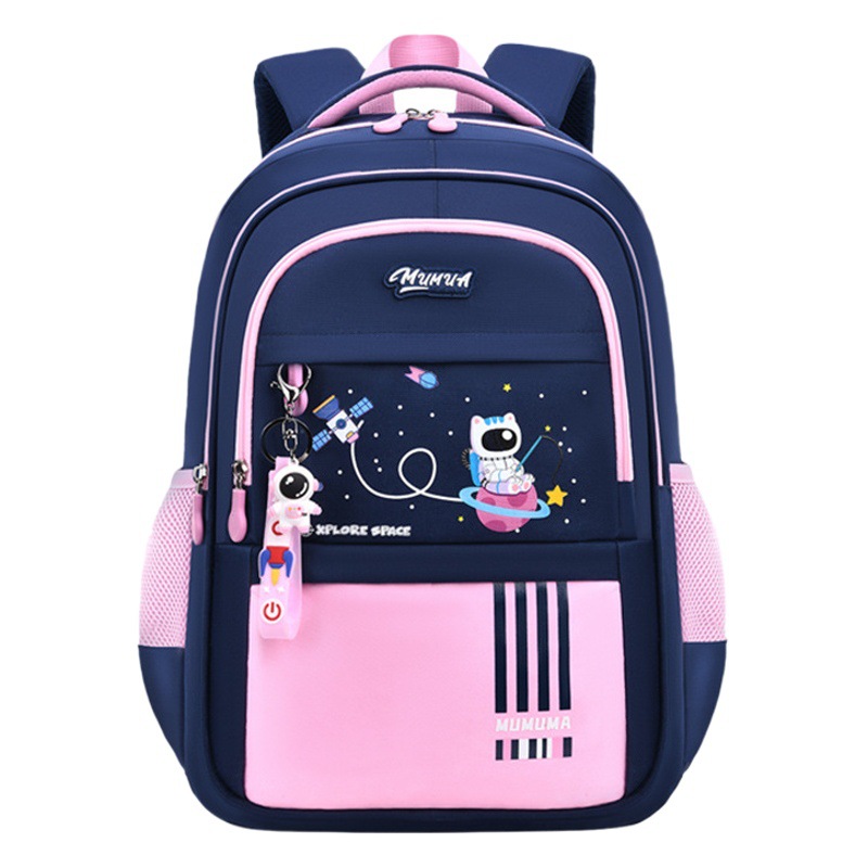 Mochilas escolares nuevas de dibujos animados para estudiantes de primaria de 3.º a 6.º grado, mochilas con capa intermedia de tela Oxford, repelentes al agua y ligeras