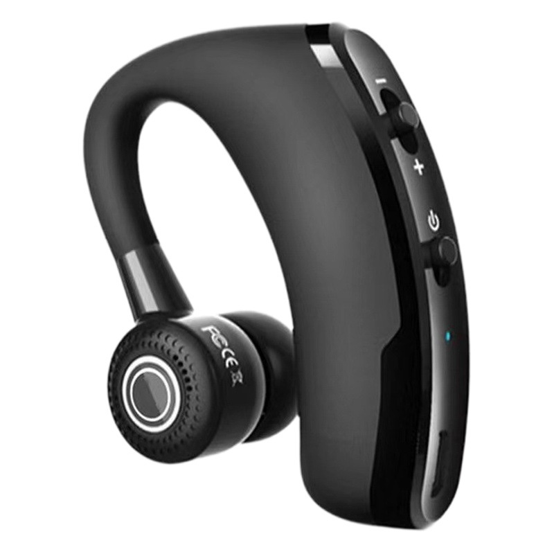Nueva pantalla digital de auriculares Bluetooth V12 con almacén de carga de negocios oído-montado solo oído V8 V9 tiempo de espera largo transfronterizo