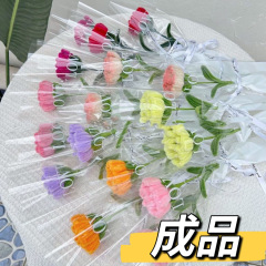 (完成品) カーネーションツイストスティック完成品母の日ギフト花束プレゼントギフト会社イベント手作り花