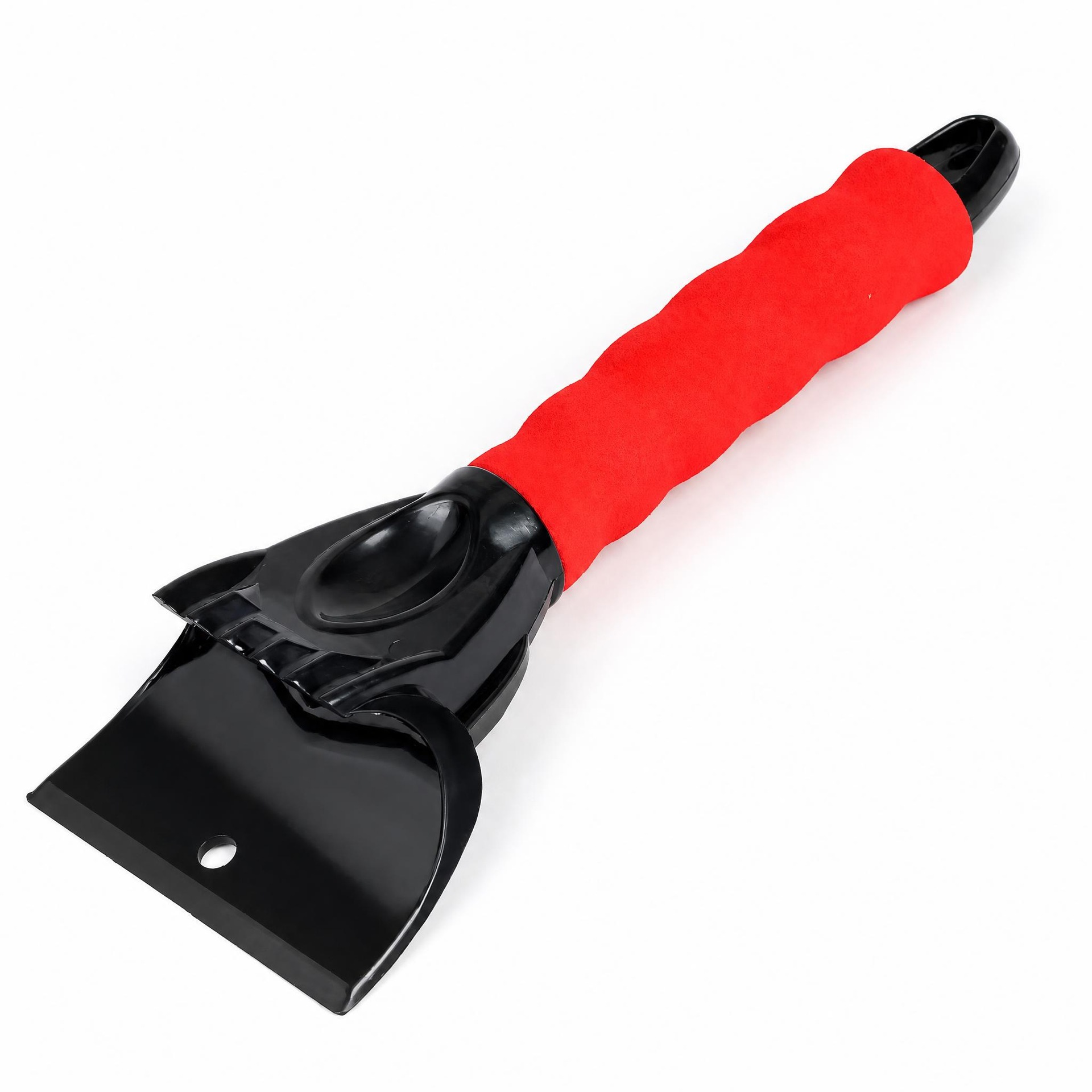Car snow shovel cleaning tool for ice removal and snow clearing, Oxford cloth + fleece warm gloves for car use, car snow shovel