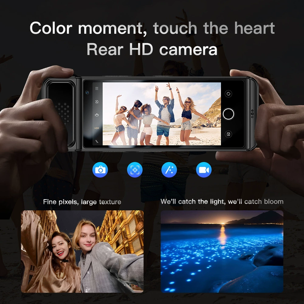 W88Pro Retro Big Brother OTG Android 12 смартфон 4G, Wi‑Fi, GPS, экран 4.0"