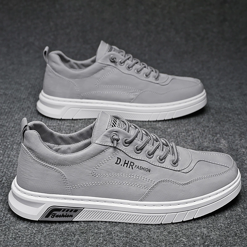 Cloth summer breathable footwear, sports sneakers for leisure, slip-ons