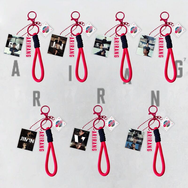 Bt Fat Boyz Group Merchandise Arirng Acrylic Keychain Bag Pendant Accessories Celebrity