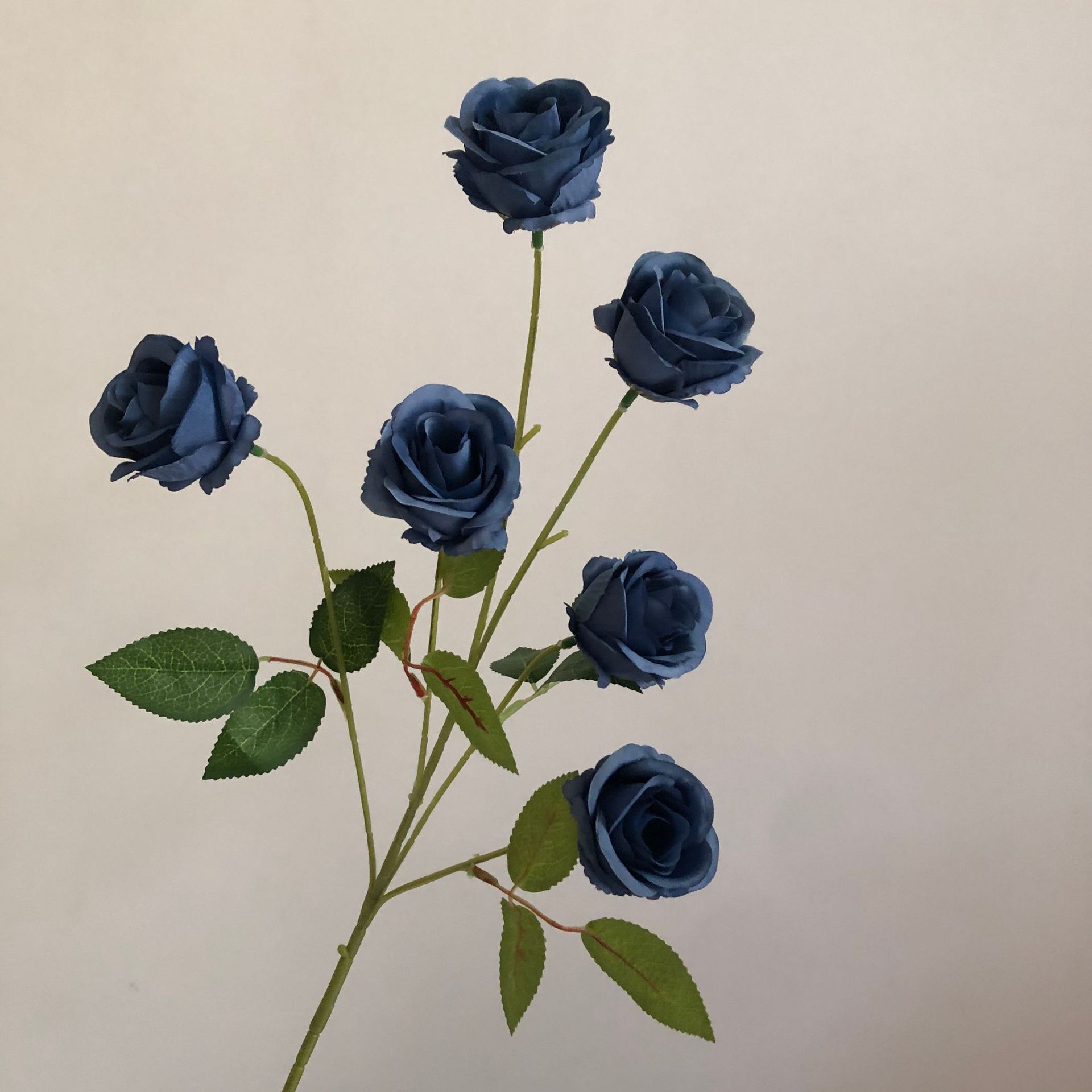 파란색