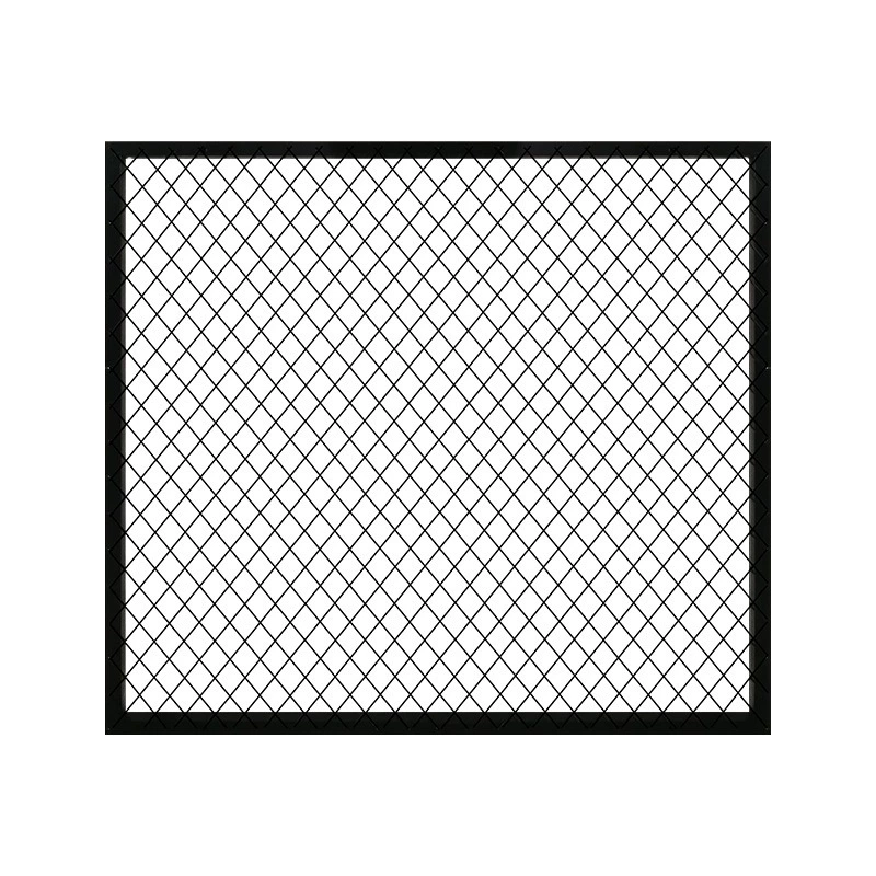 Mesh barbed wire mesh diamond-shaped ceiling hollow decorative partition restaurant partition screen wall grid barbed wire mesh