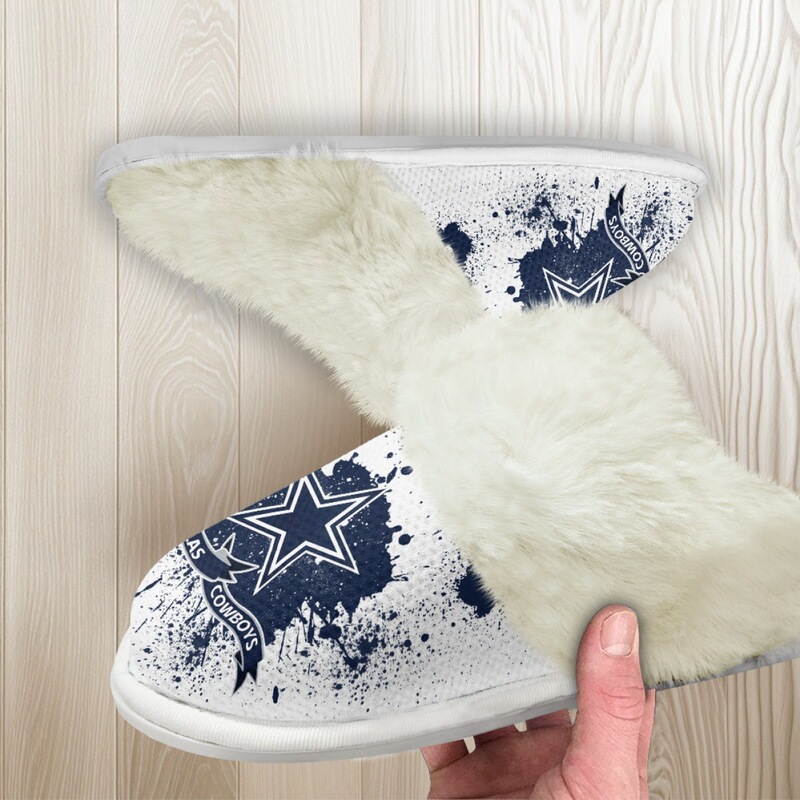 To map can be set in Dallas Denim Cowboys independent station selling team printing a generation of fleece-lined slippers