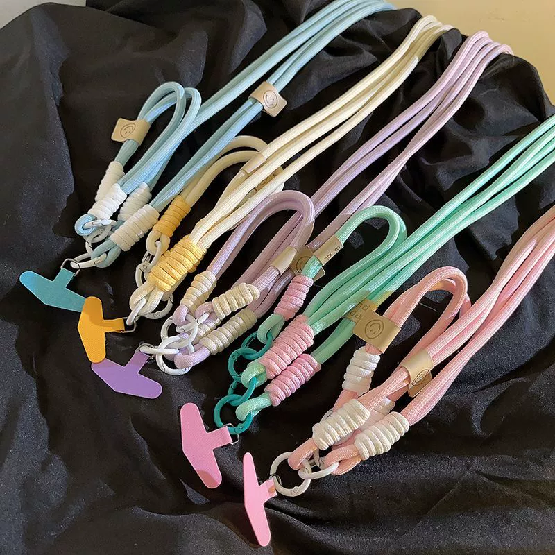 Ремешок для сумки для мобильного телефона, длинный ремешок через плечо, короткая сумка, универсальный ремешок с зажимом на спине, подвеска для плюшевой куклы