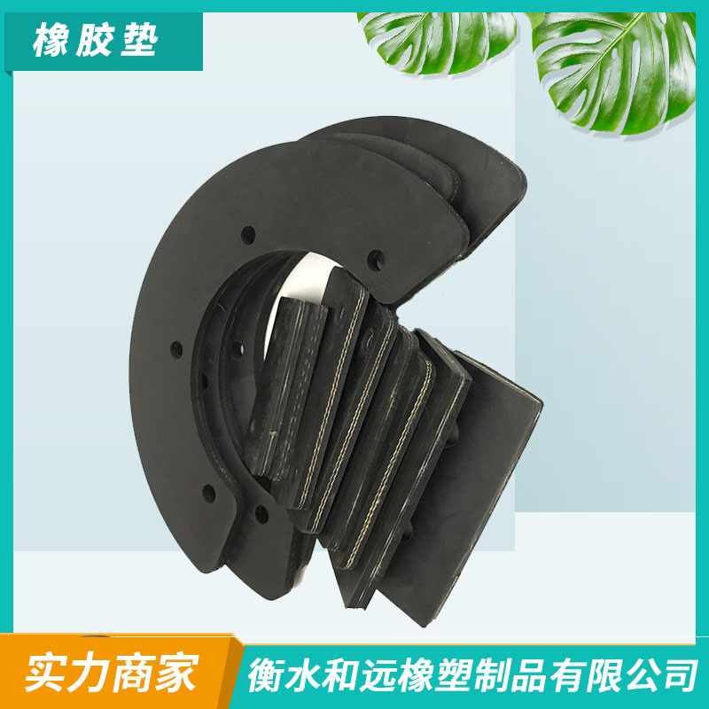 可裁剪减震防滑车厢用多层夹线胶垫 工业用黑色加厚夹布橡胶板