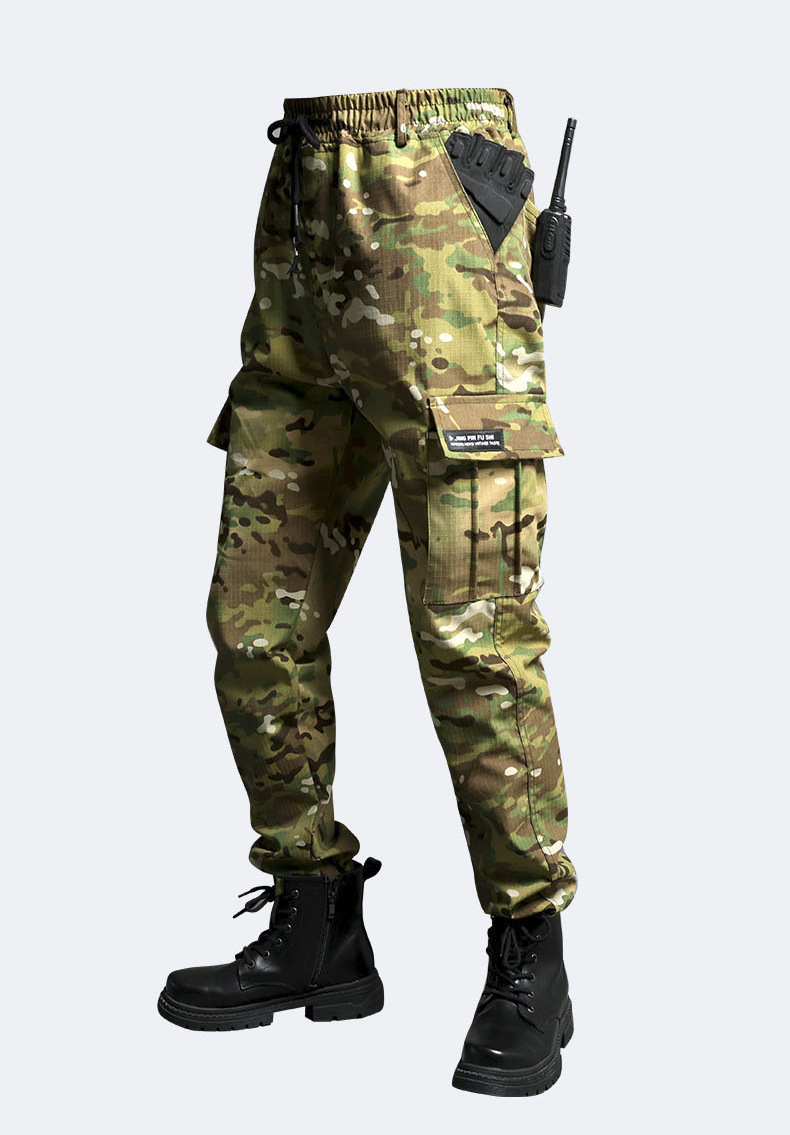 ​Tactical Camouflage Uniform Set - Durable Military Workwear For Men, Outdoor Training & Field Operations (Multiple Colors & Sizes Available)​_voghion.com