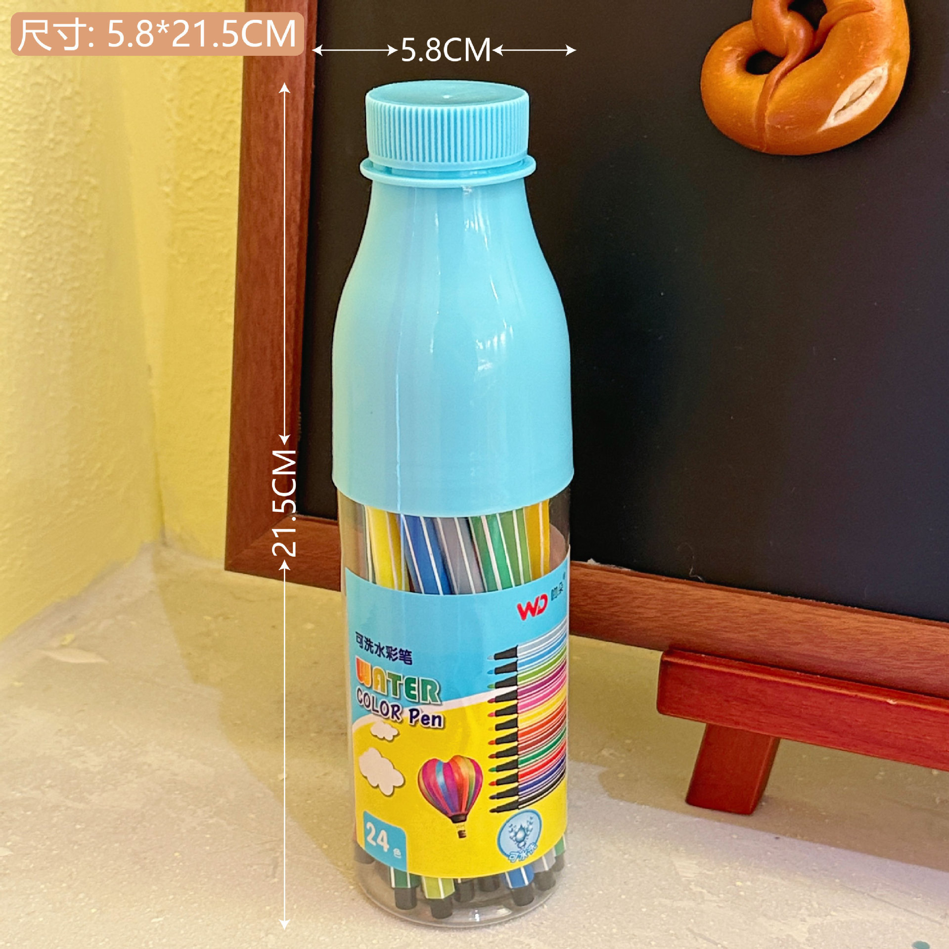 Marcador de cabeza suave color claro estudiante clave pluma de marcado de doble cabeza gran capacidad Diario pluma de acuarela pluma de marcado