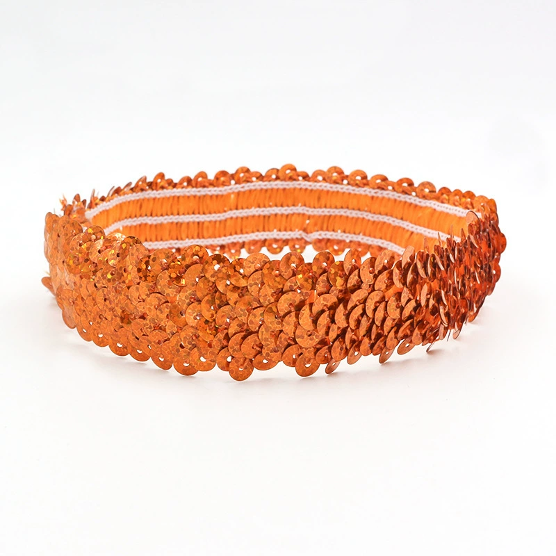 Nail sequins, shiny elastic headband, children's fashionable hairgrip, hairpins, European style