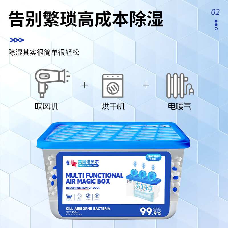 Dr. Ji の防湿回復除湿ボックス Nantian 活性炭消臭循環乾燥剤吸湿袋ワードローブ防カビバッグ|undefined