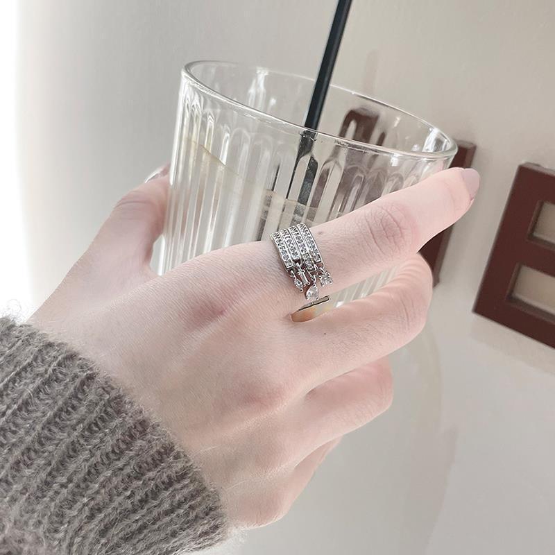 Retro fashionable adjustable sophisticated one size ring with…