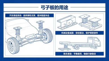 Three-Wheel Motorcycle Parts, Electric Tricycle Steel Plate, Thickened Bow Plate, Spring Plate, Leaf Spring, Trailer Steel