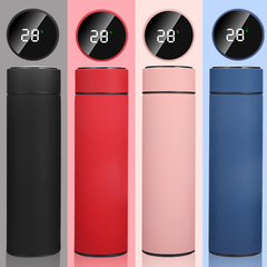 58C1智能保溫杯男女商務簡約便攜泡茶杯學生直飲不鏽鋼水杯子定