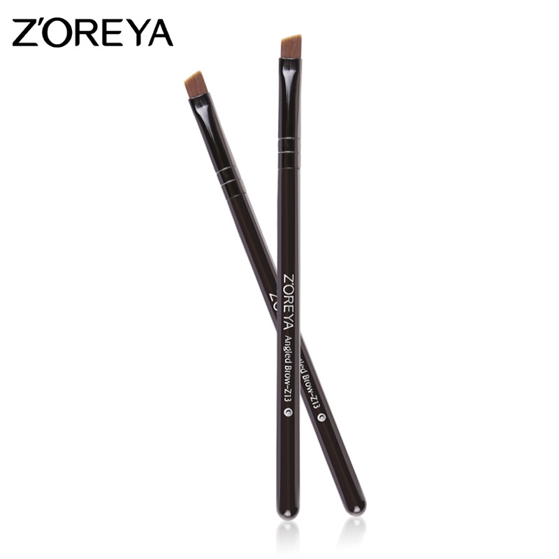 Zhuolya negro polvo suelto cepillo de maquillaje rubor rollo de pestañas sola herramienta de belleza cepillo de Fundación cepillo de sombra de ojos al por mayor