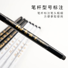 自带笔锋秀丽笔可加墨软笔便携式软头书法练字笔大中小极细+墨水