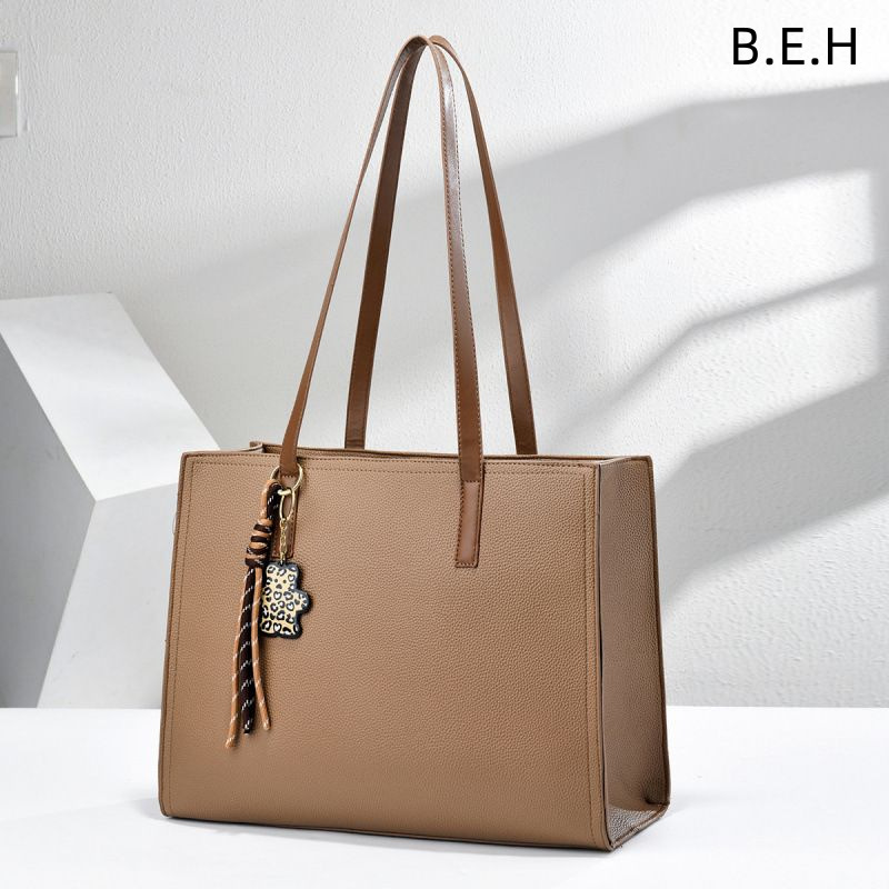 Bolso Tote para Computadora para Mujer de PU de Gran Capacidad para Uso Diario image 1
