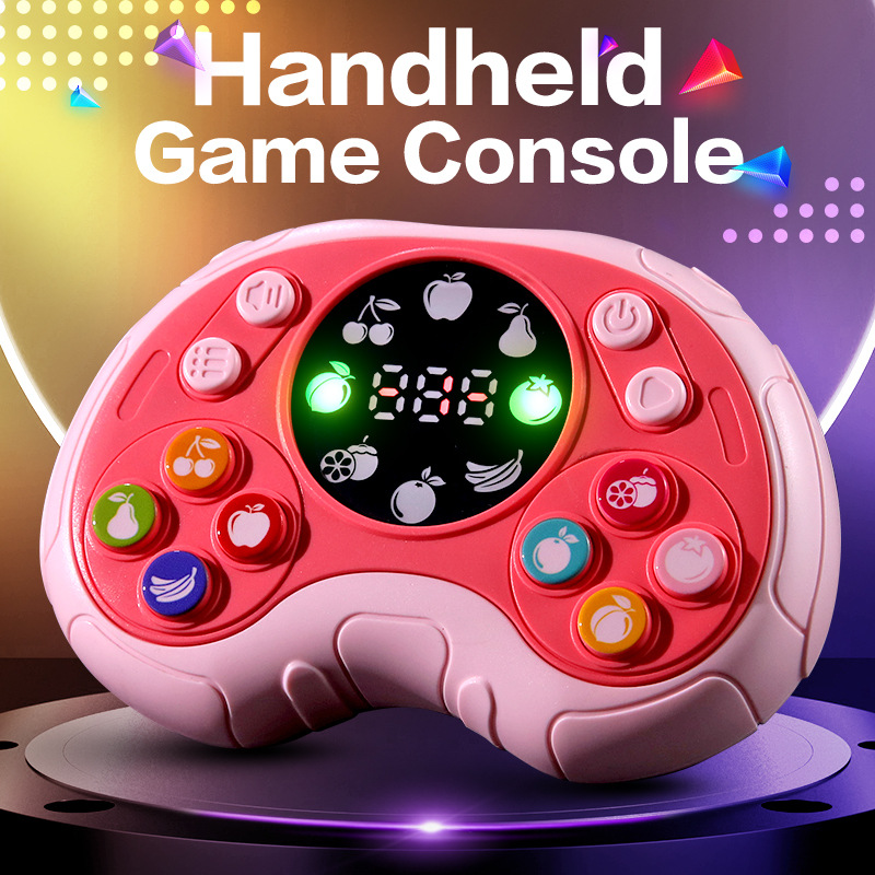 Cross-border children's palm fruit entertainment fast push game machine logical thinking to break through the barrier decompression matching educational toys