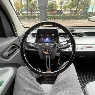 Car modification mahogany Big Dipper Longdi retro racing car Jetta Poussin brigade Santana 14 inch 15 inch steering wheel (Other Car Modifications) - black-black-warrior-15inch-long-hole