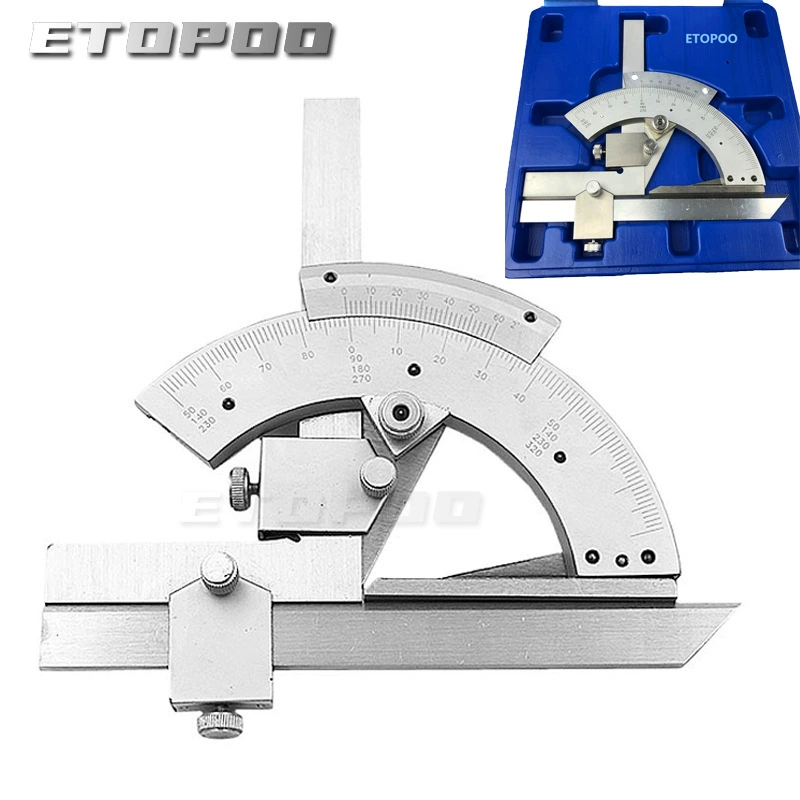 ETOPOO 0-320 градусов нониусная угловая шкала транспортир угловой датчик 0-320 градусов