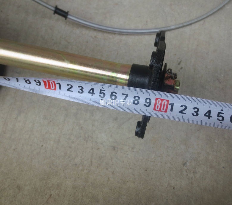 Modified DIY Four-Wheel Go-Kart Parts Gy6 Big Bull Dinosaur Atv Rear Axle with Brake Assembly