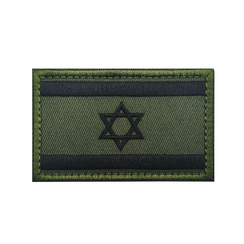 Asian flag Israeliflagspatch Israel flag cloth Velcro armband embroidered patch badge