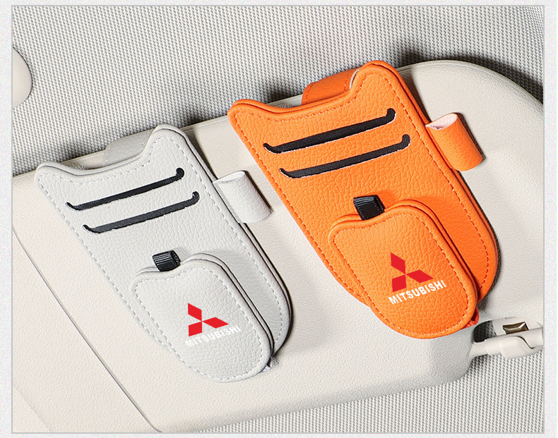 Suitable for Mitsubishi Jinxuan Yige Outlander Artu Ke Yishen car glasses clip multi-function bill card clip