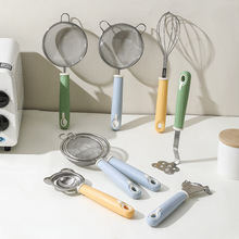 豆浆过滤网筛婴儿辅食宝宝漏勺家用厨房鸡蛋挞液烘焙工具面粉筛子