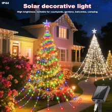 �羳����̫���LED�ٲ�������ˮ������}�Q���b��ͥԺ�Շ���