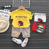 Summer clothing, summer sleeves, children's set, 2021 collection, with short sleeve, western style, Korean style