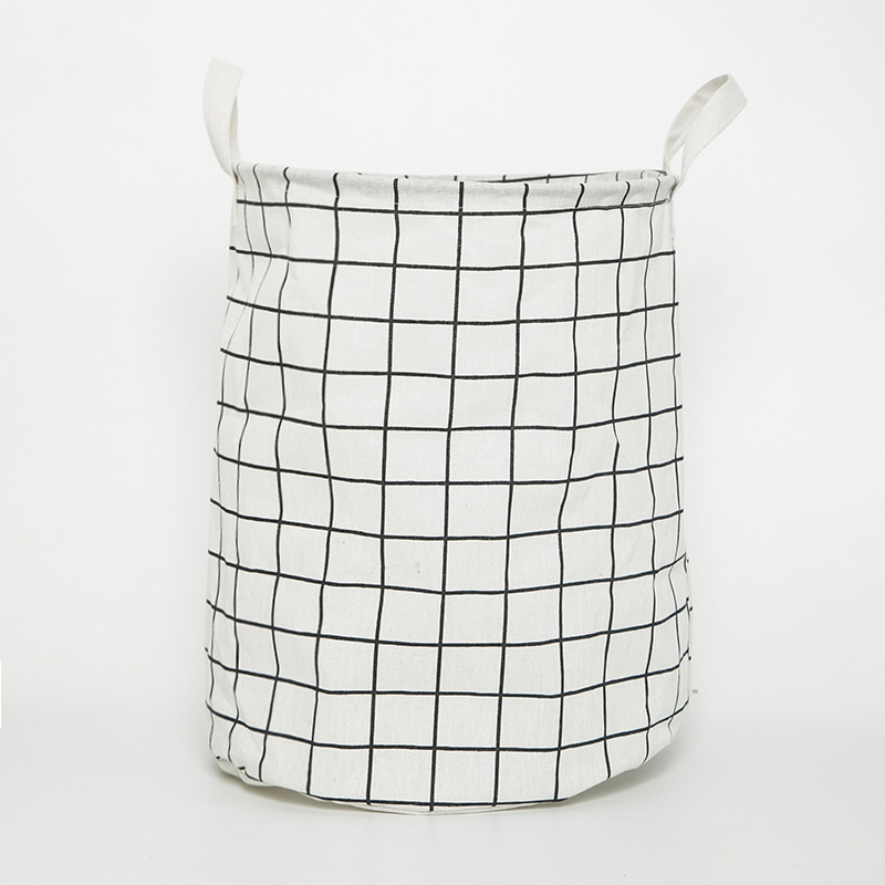 Cesta de lavandería transfronteriza plegable cesta de la lavandería del hogar Cubo de almacenamiento sala de estar armario caja de almacenamiento de juguetes cesta de almacenamiento grande