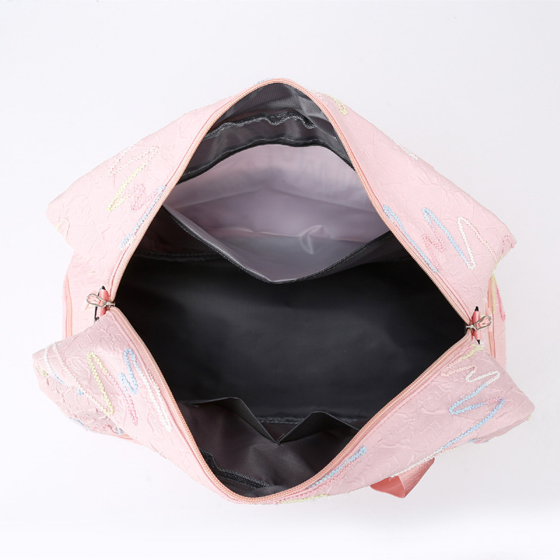 2024 nuevo almacén de zapatos independiente, paquete de espera de viaje de gran capacidad, bolsa de yoga, deportes de ocio, bolsa de fitness, almacenamiento de equipaje