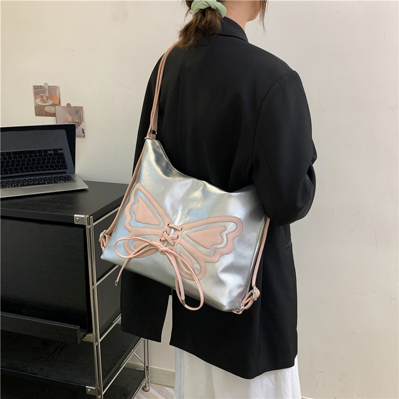 New large-capacity bag women's shoulder bag 2023 autumn casual versatile backpack high-end class commuting support_voghion.com