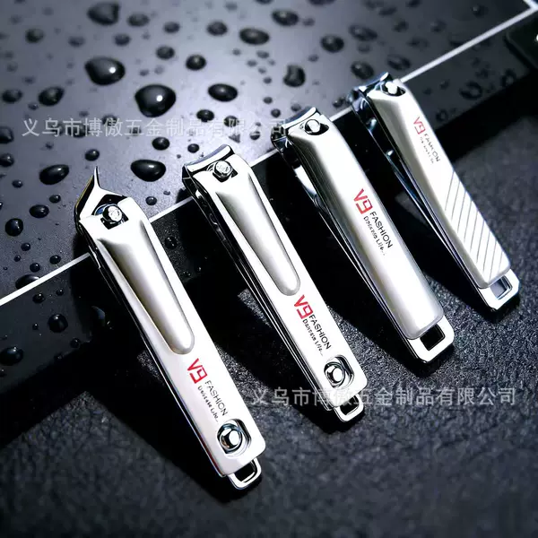 Foreign Trade Wholesale V9 Nail Clippers 808 Oblique Nail Clippers Large Flat Nail Clippers Nail Clippers Manicure Tools