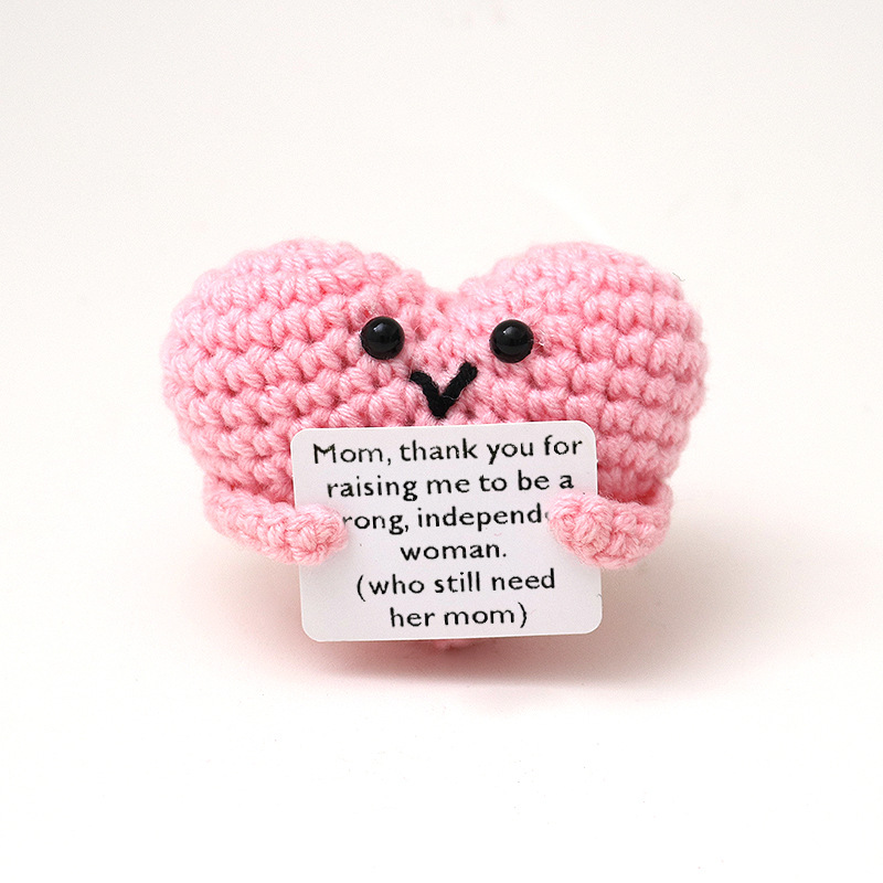 핑크 사랑 흰색 카드