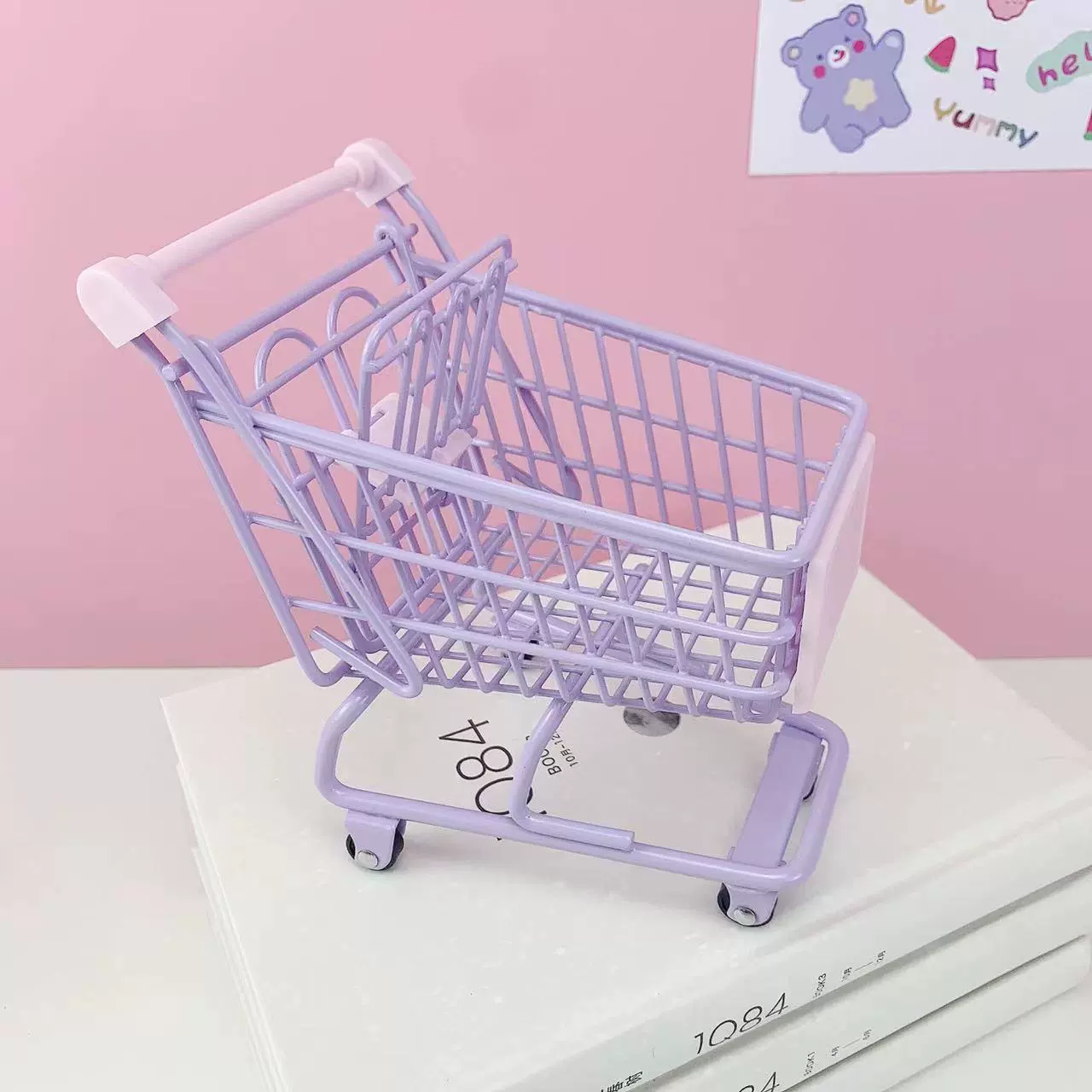 Small Metal Wire Storage Basket, Multi-Size Table Organizer for Coffee Capsules, Kids