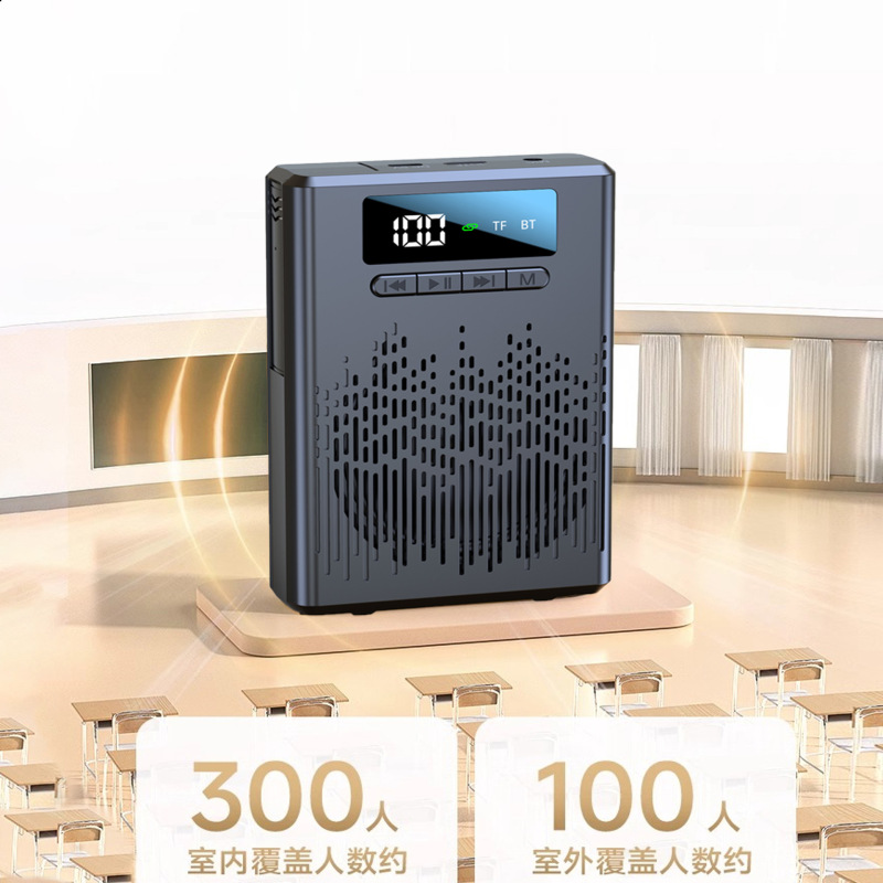 プライベートモデル ZL66 ワイヤレスラベリアマイクアンプ教師専用クラス Bluetooth 小型蜂アンプスピーカー|undefined