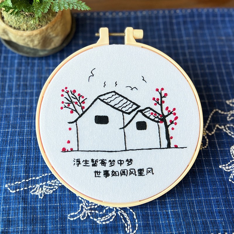 Jinhao bordado DIY cinta bordado diamante pintura mujeres embarazadas adultos principiantes matar tiempo niños lu material de bordado paquete