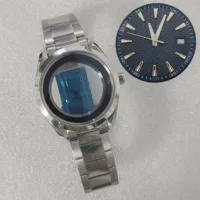 41MM модифицированный omJ сапфировое стекло буквально с зеленым светящийся указатель подходит для движения NH35/36