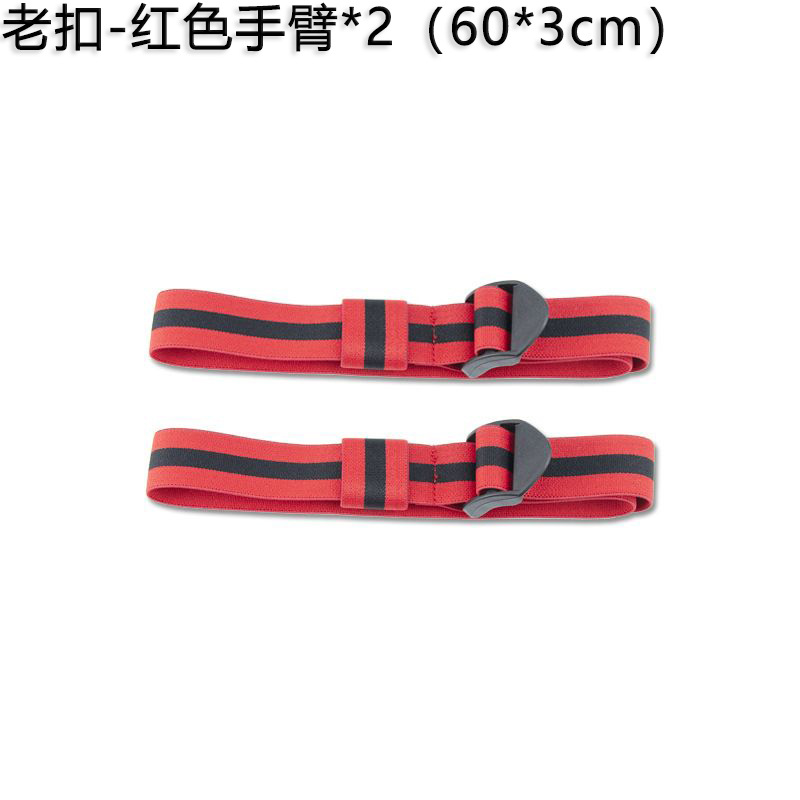 Correas de compresión para brazos para entrenamiento de restricción del flujo sanguíneo (BFR), bandas elásticas de compresión, correas musculares de compresión de fácil liberación, en stock.
