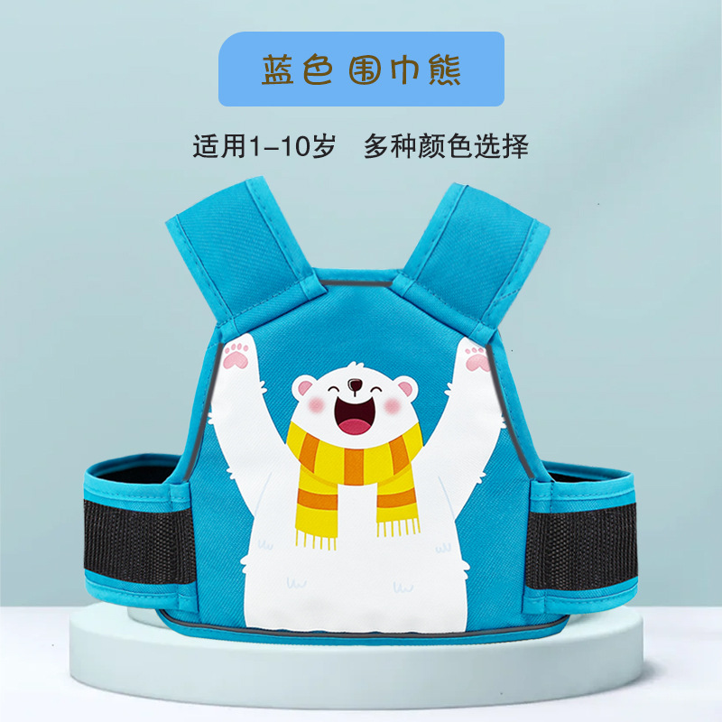 파란색 스카프 곰