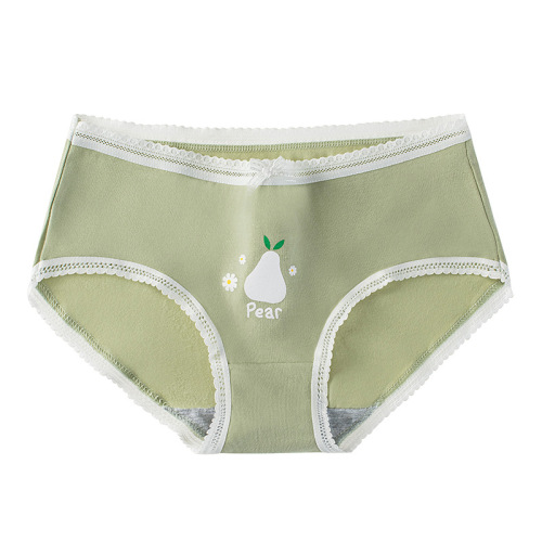 New Sydney lace girls' underwear, breathable cotton crotch comfortable mid-waist girls' briefs wholesale