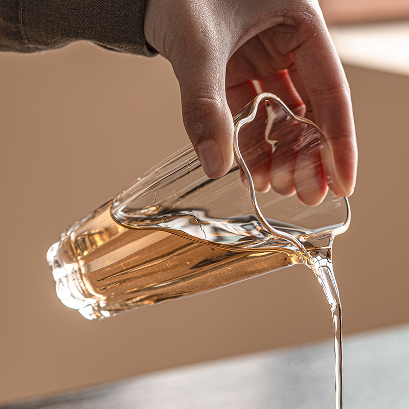 Factory Fair Cup Glass Tea Divider, Equal Cup Chinese Kung Fu Tea Set Accessory, Heatproof Equal Cup Home Tea Sea